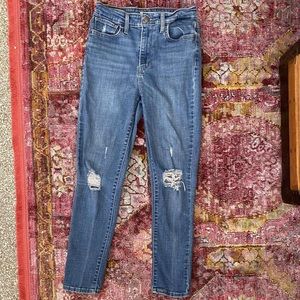 Levi’s 721 High Rise Skinny Jeans